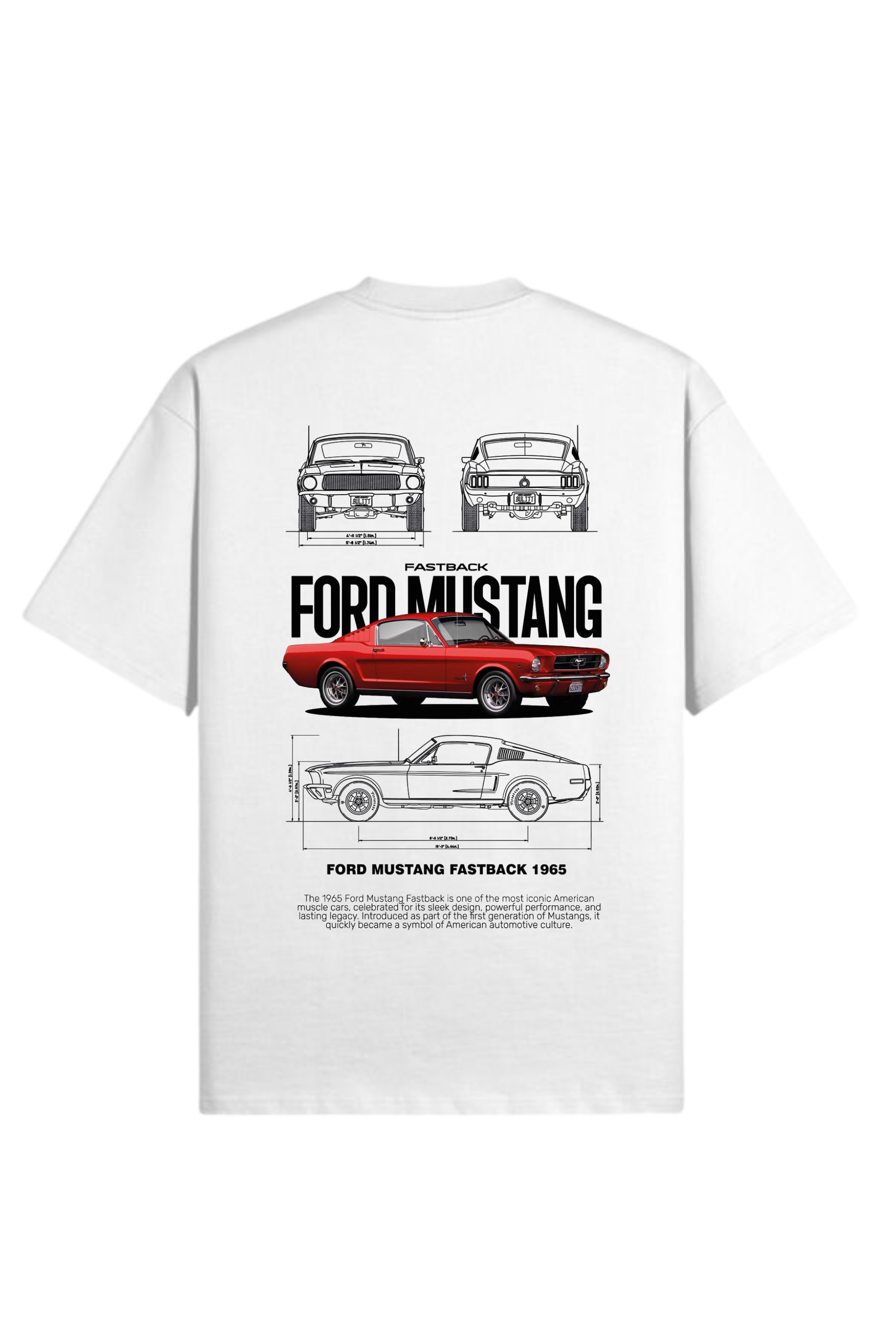 Ford Mustang Fastback 1965 T-Shirt
