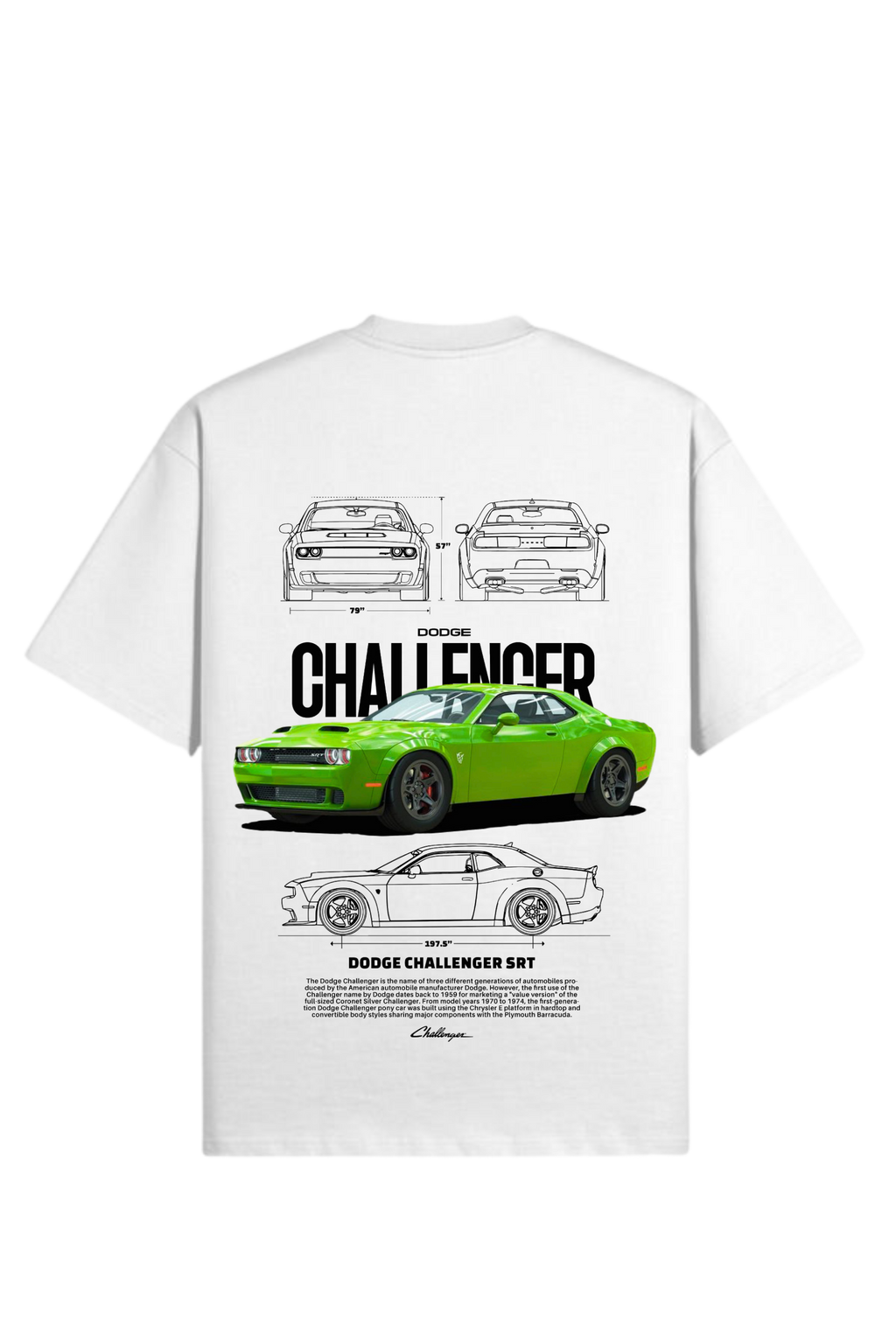 Dodge Challenger SRT Graphic T-Shirt