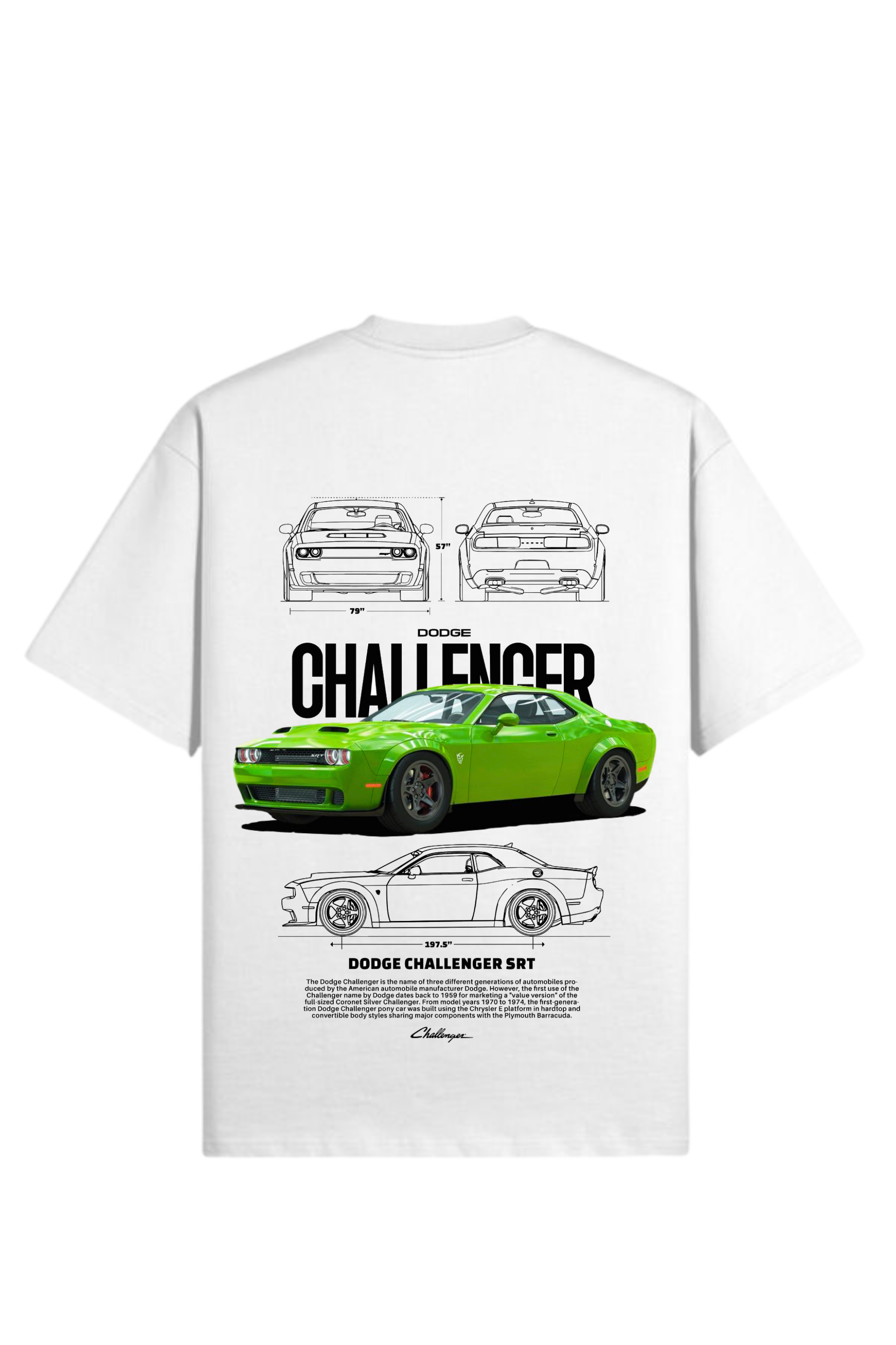 Dodge Challenger SRT Graphic T-Shirt