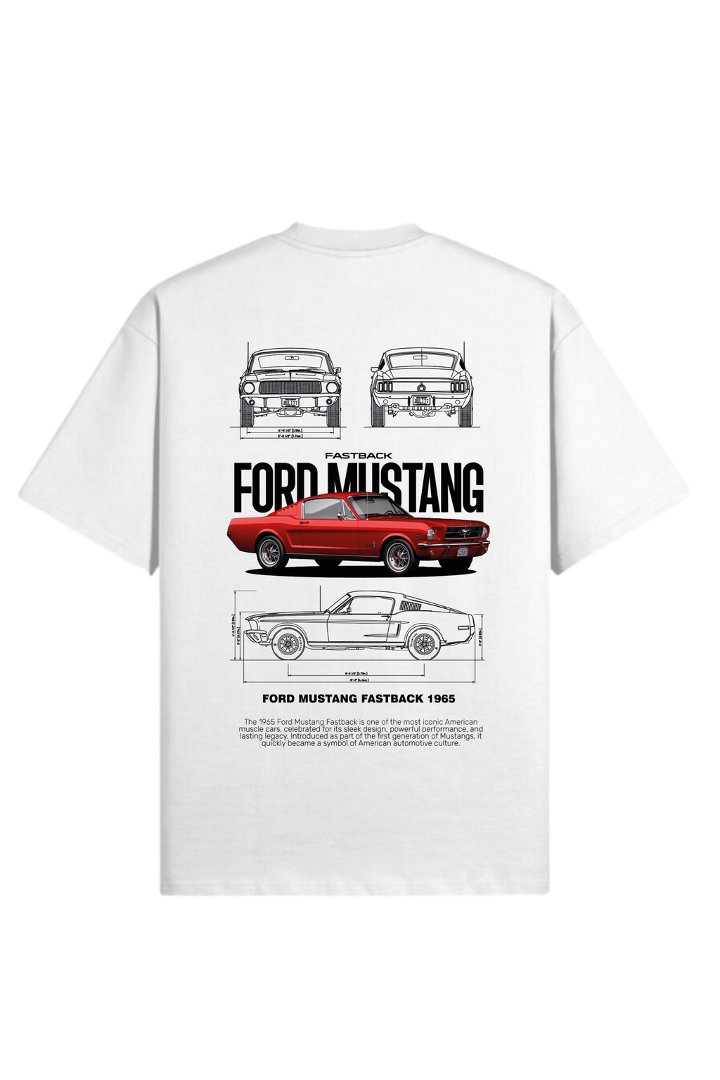 Ford Mustang Fastback 1965 T-Shirt